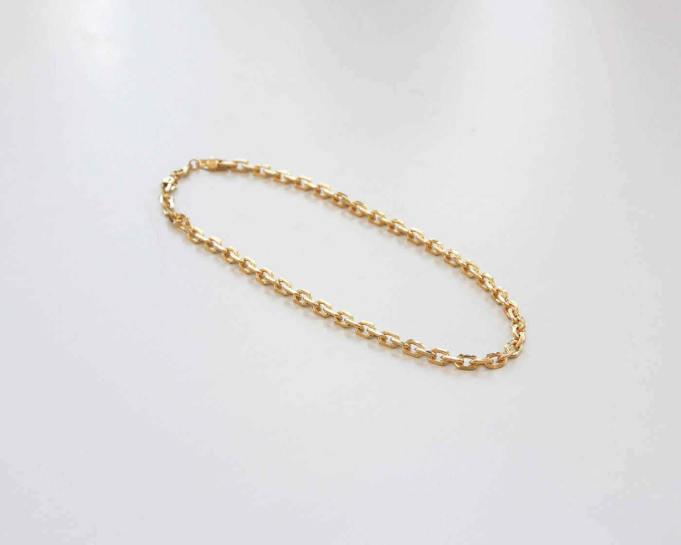 Brazilian Gold Chain Link Necklace