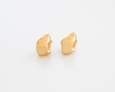 Abstract Trendy Gold Earrings