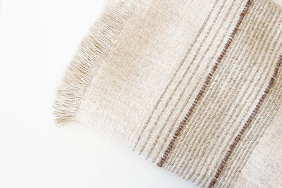 Solid & Striped Woven Throw