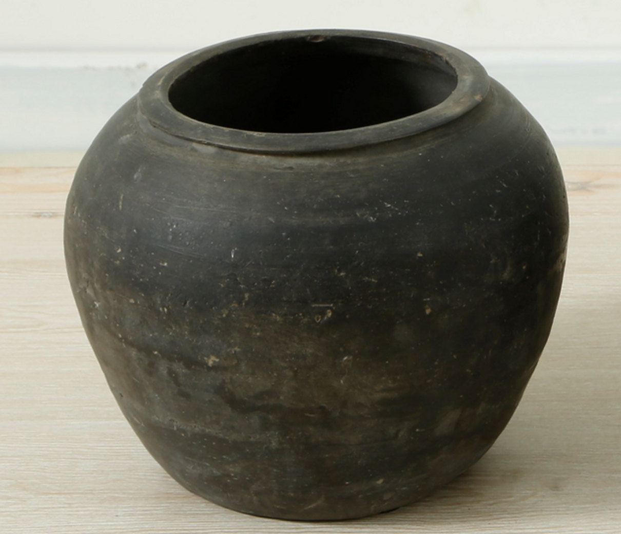 Large Handmade Ceramic Charcoal Pot