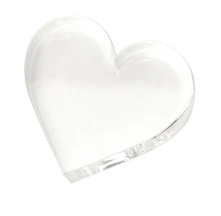 Clear Acrylic Initial Cocktail Holder