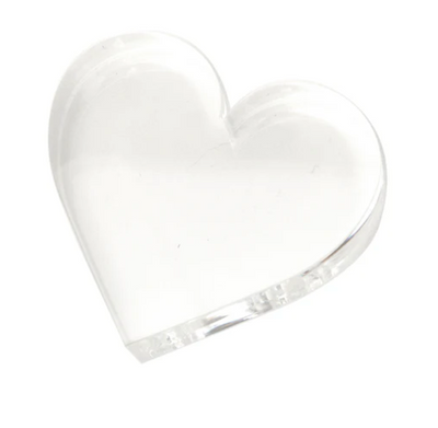 Clear Acrylic Initial Cocktail Holder