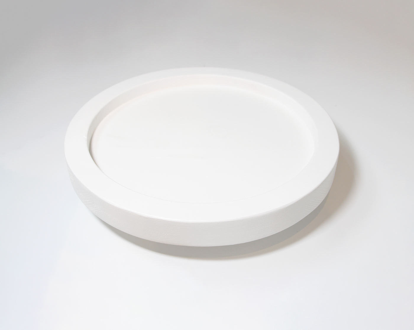 One of a Kind White Lazy Susan, Small
