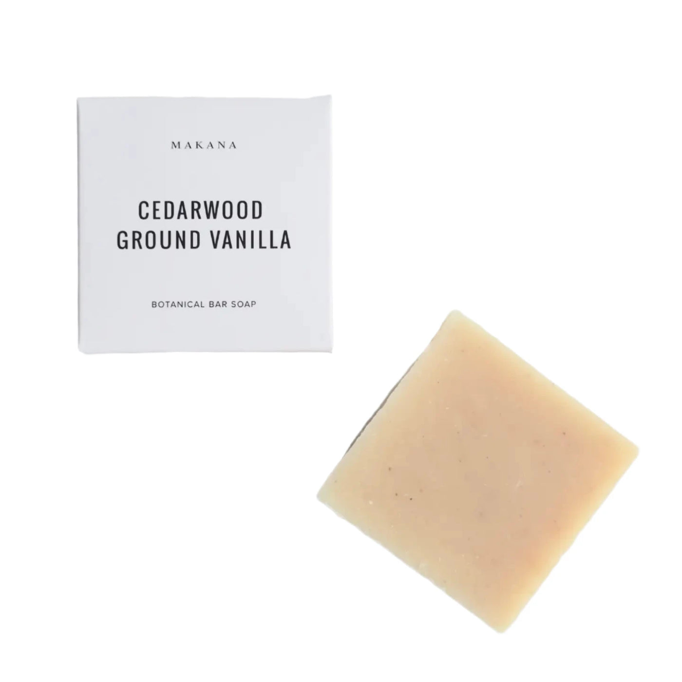 Botanical Bar Soap<br>Cedarwood, Ground Vanilla